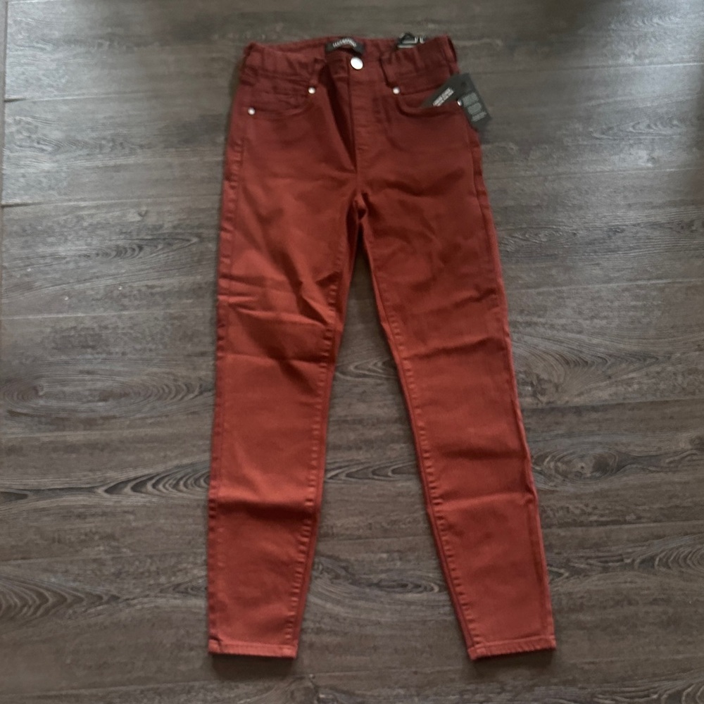 Rust Red Skinny Jeans